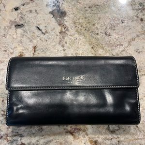 Kate Spade Large continental wallet navy blue